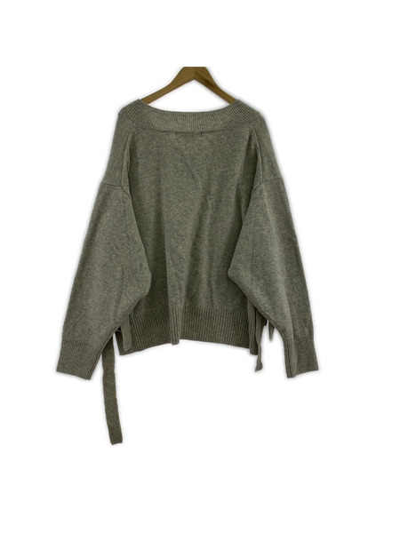LE CIEL BLEU ニット・セーター Wool Cashmere V Neck Knit
