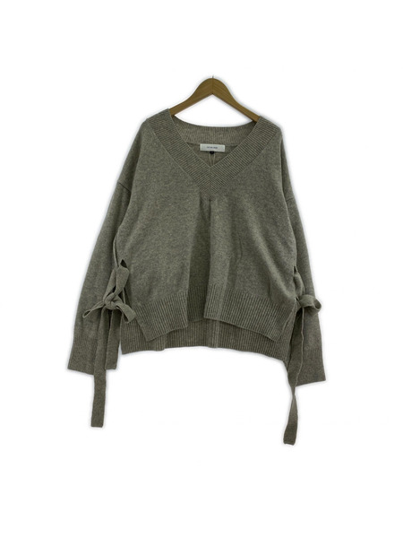 LE CIEL BLEU ニット・セーター Wool Cashmere V Neck Knit