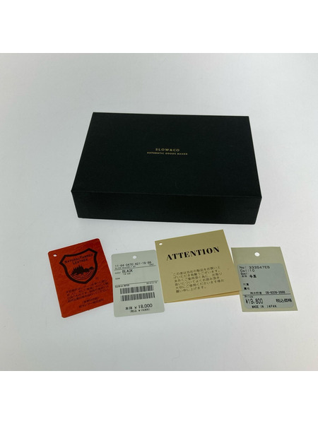 コンパクトウォレット SLOW&Co. 財布 黒