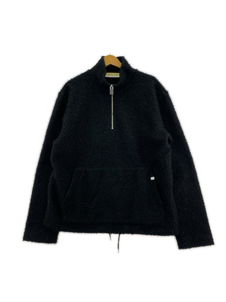 1017 ALYX 9SM ソノ他 ハーフジップ ボアプルオーバー 黒