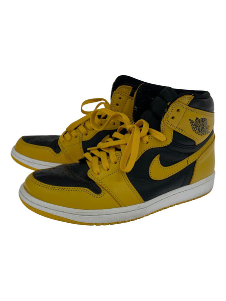 NIKE AIR JORDAN 1 RETRO HIGH OG POLLEN 27.0 イエロー サイズ27.0