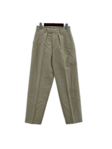 IENA パンツ VERMEIL par iena ウールカルゼ センタープレス スラックス