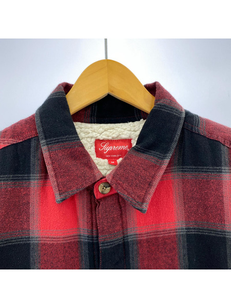 M SUPREME 17AW BUFFALO PLAID S