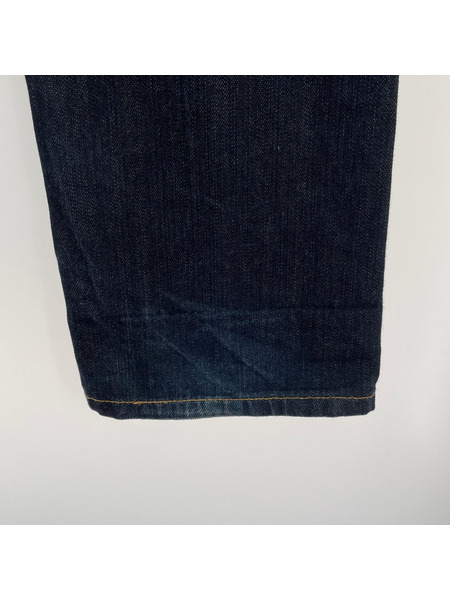 TOMMY デニム・ジーンズ STRAIGHT DENIM/ポケット刺繍/濃紺