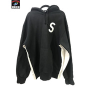 Supreme パーカー S Logo Split Hooded Sweatshirt/XL