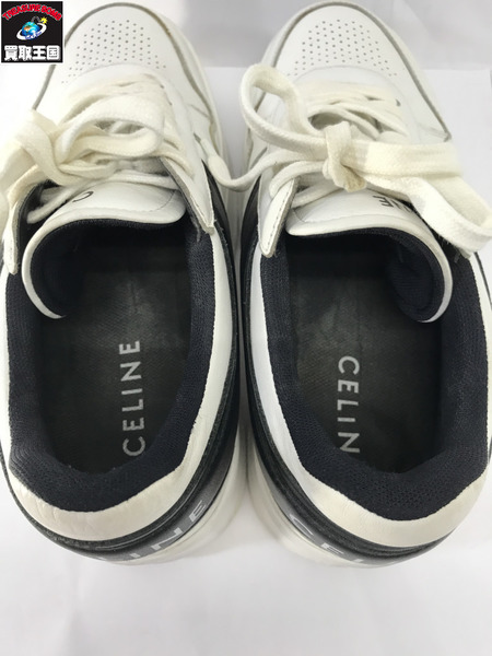 CHANEL セリーヌ 厚底 ローカット 白 (36)