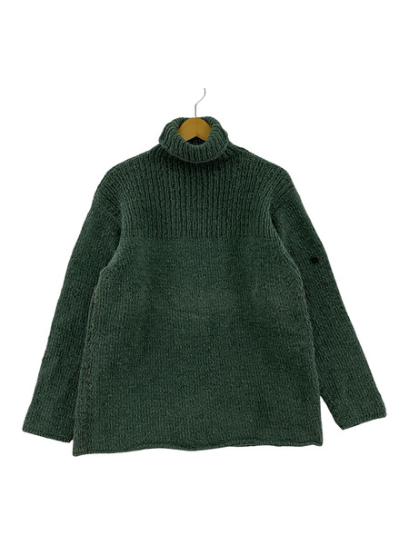 STONE ISLAND ニット・セーター 94AW タートルネックニット (M) 緑