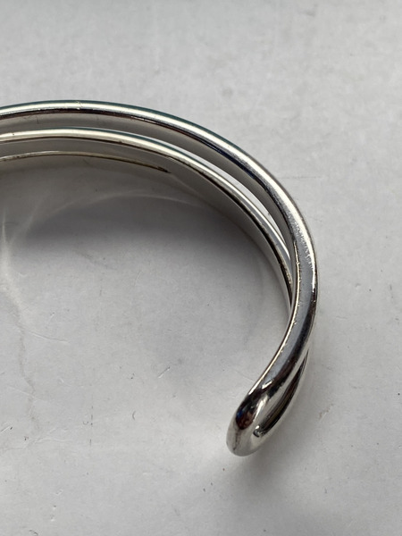 Tiffany&Co. ダイアゴナルバングル 925 シルバー ティファニー