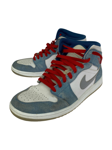 NIKE スニーカー AIR JORDAN 1 MID SE HYPER ROYAL