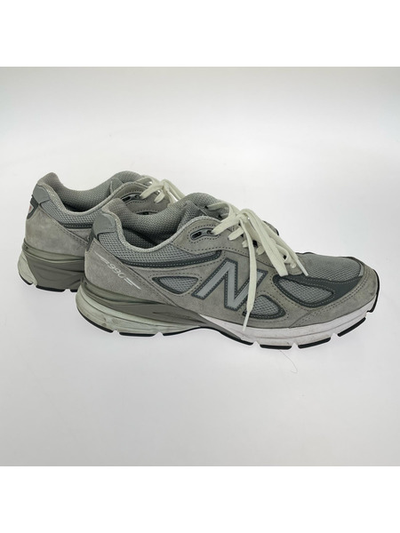 NEW BALANCE スニーカー U990GR4 グレー (27.0cm)