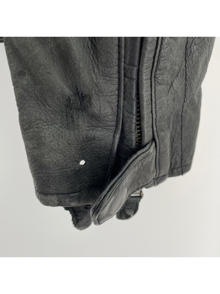 Harley-Davidson ライダース シングル バック ワッペン ブラック