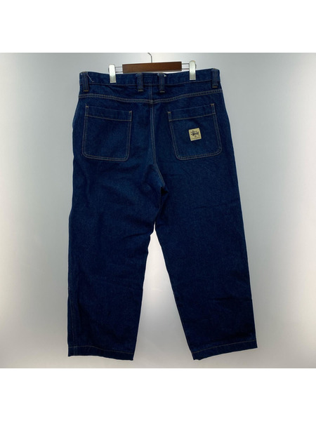 STUSSY Denim Double Knee ダブルニーデニムパンツ 36 インディゴ