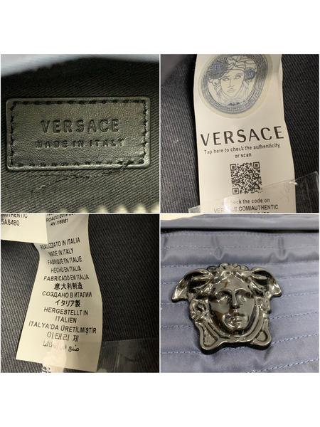 ボディバッグ Nylon Palazzo Medusa Belt Bag/NVY