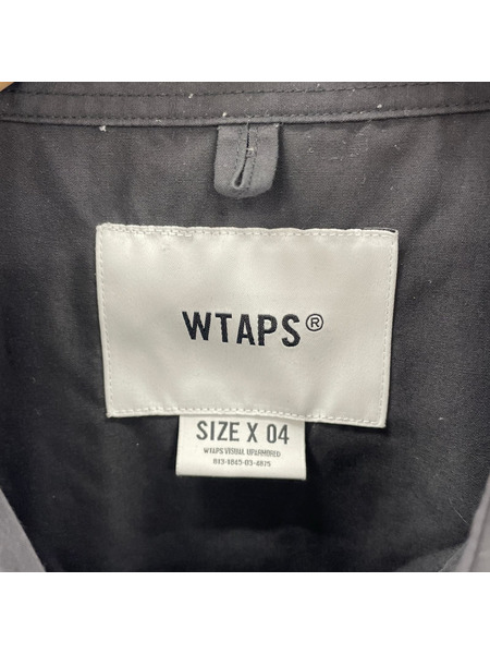 WTAPS CTPL.BROADCLOTH シャツ X04 ブラック