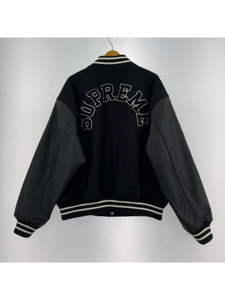 Supreme ジャケット 23AW Tiger Varsity Jacket 黒 (M)
