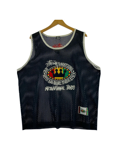 STUSSY ソノ他 ラスタクラウン ゲームシャツ BLK[値下]