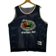 STUSSY ソノ他 ラスタクラウン ゲームシャツ BLK