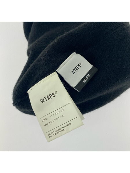 WTAPS ニットキャップ ブラック