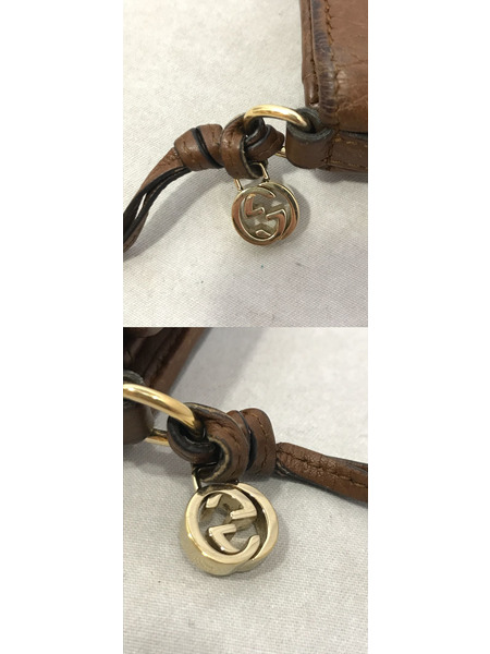 長財布 レザーロングウォレット キャメル 323396