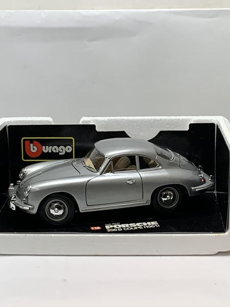 Bburago 1/18 Porsche 356B Coupe 1961 シルバー 開封品 ブラーゴ