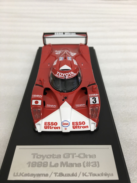 1/43スケールカー hpi-racing TOYOTA GT-One 1999 LeMans[値下]