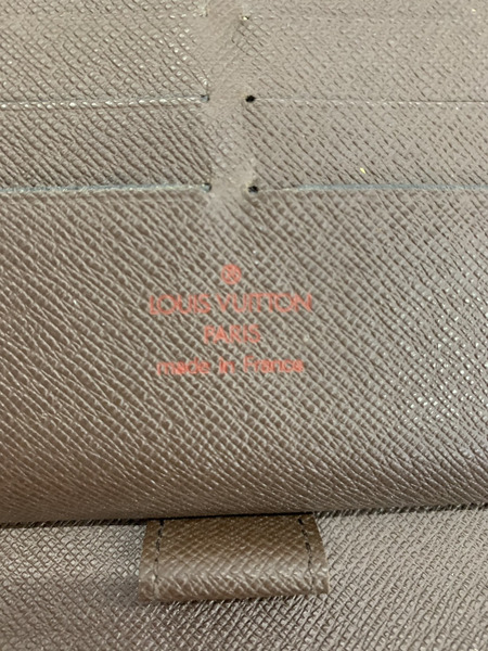LV/ジッピー・オーガナイザー/ダミエ(・エベヌ 内側破れあり[値下]