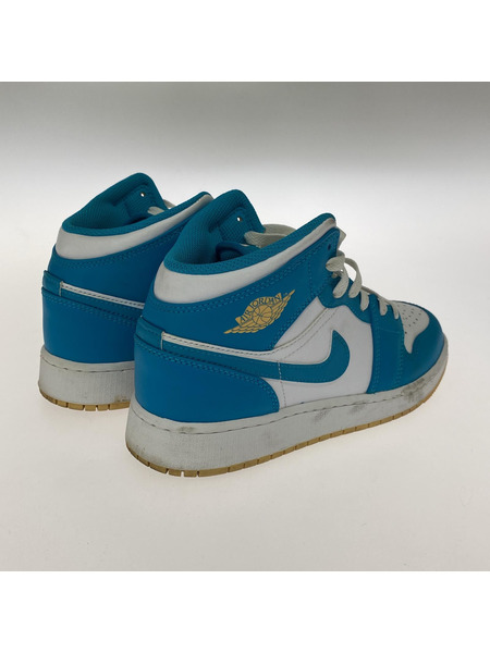 NIKE スニーカー Air Jordan 1 Mid Aqua/23.5㎝