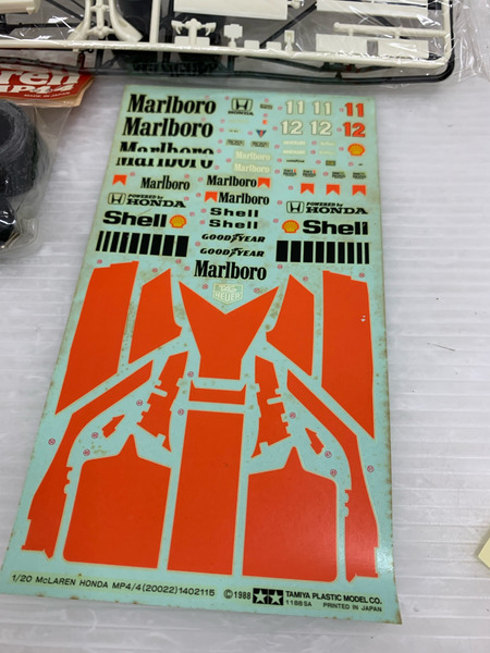 1/20 マクラーレン ホンダ MP4/4 シェルVer. グランプリコレクション No.22
