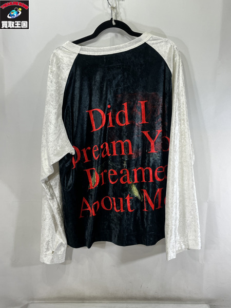 TENDER PERSON VELOUR RAGLAN LONG TEE 3