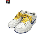 NIKE BY YOU DUNK LOW/AH7979-992/27.0cm/白/ナイキ/スニーカー
