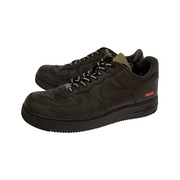 NIKE SUPREME AIR FORCE1 LOW SP 28.0 ブラウン