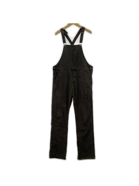 Celt and Cobra ヘリンボーンオーバーオール XS チャコール