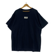 MM6 24SS ロゴTee L ブラック