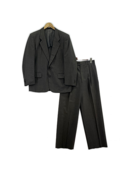 COMME des GARCONS HOMME 80s ストライプセットアップスーツ S グレー