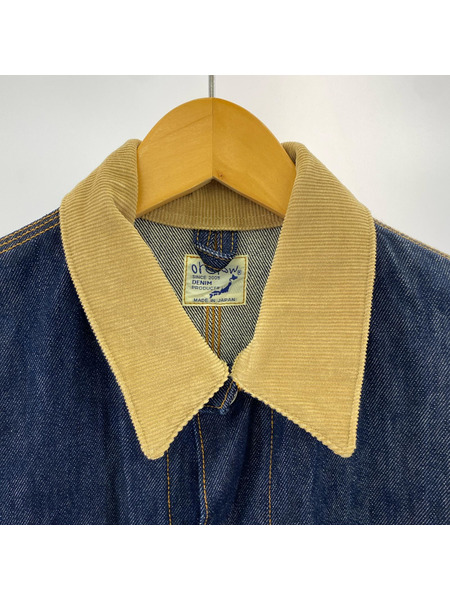 or slow ジャケット デニムコート ショップコート
