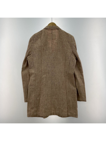COMME des GARCONS HOMME 90s 白タグ カスリ テーラードジャケット ピンク[値下]