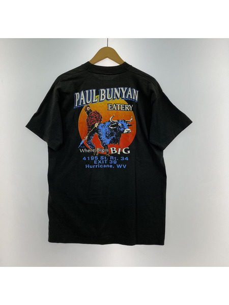 OLD・VINTAGE 半袖Tシャツ・カットソー 90s PAUL BUNYAN Tee Black