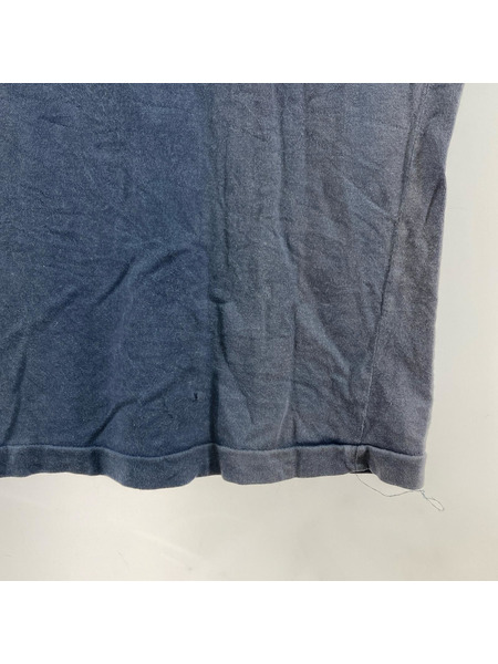 STUSSY 半袖Tシャツ・カットソー stussy リンガーTee オーストラリア製 size14 ブルー[値下]
