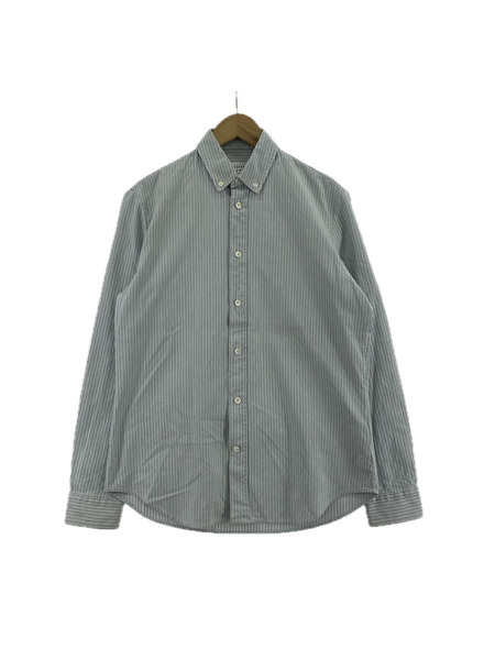 MAISON MARGIELA 長袖シャツ 17SS L/S ストライプシャツ 青 (39)