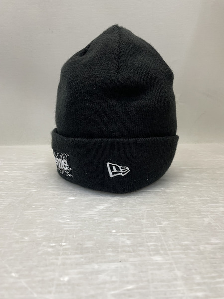 Supreme×NEW ERA 19AW Bandana Box Logo beanie ビーニー ブラック