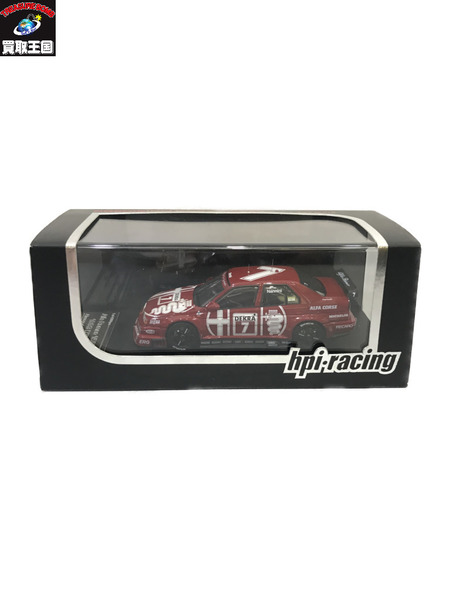 1/43スケールカー 1/43 hpi racing アルファロメオ 155V6 TI レッド