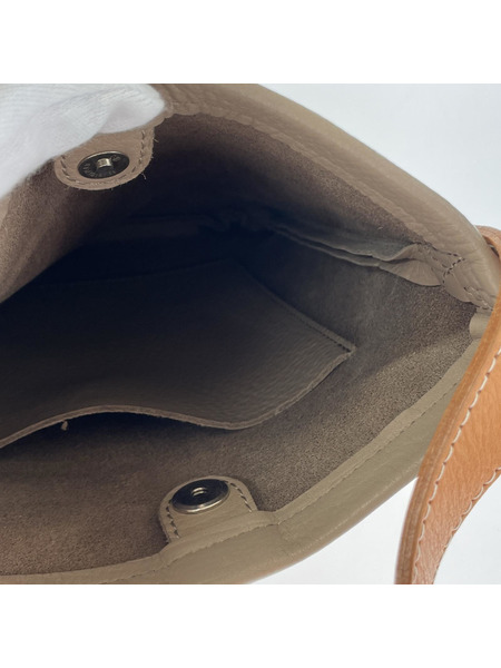 Hender Scheme ショルダーバッグ one side belt bag small BEG