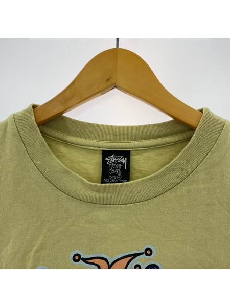STUSSY 半袖Tシャツ・カットソー 80s JUGGLER PIGMENT TEE YLW