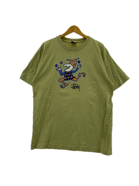 STUSSY 半袖Tシャツ・カットソー 80s JUGGLER PIGMENT TEE YLW