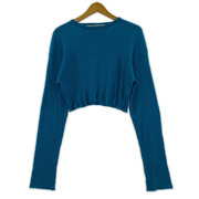 PERVERZE ニット・セーター クロップドリブニット