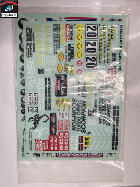 京商 1/10 オフロードレーサー ターボスコーピオン 電動RC 箱に日焼けあり　開封パーツあり