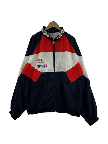 92s-99s umbro マルチカラー デザイン ナイロンジャケット(XL)[値下]