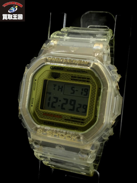 G-SHOCK CASIO 35周年記念 腕時計 DW-5035E-7JR グレイシアゴールド [値下]