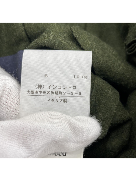 Vivienne Westwood ウールポンチョ 緑[値下]