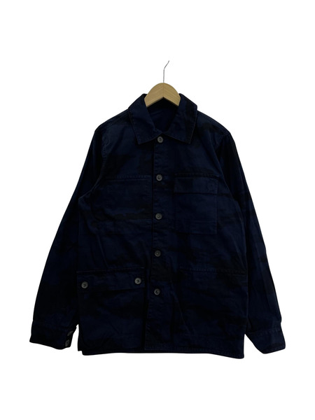 Acne Studios リバーシブルファティーグジャケット 44 ネイビー×カモフラ FN-MN-OUTW000433
